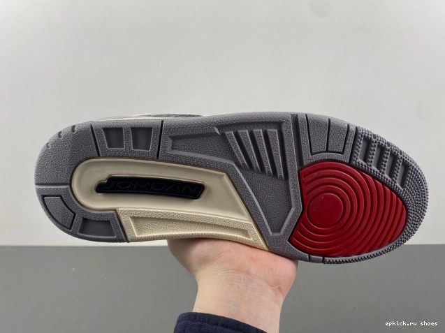 Cheap Jordan 3 CT8532-106 Grey Cement Air 0811